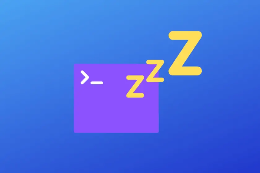 php sleep command