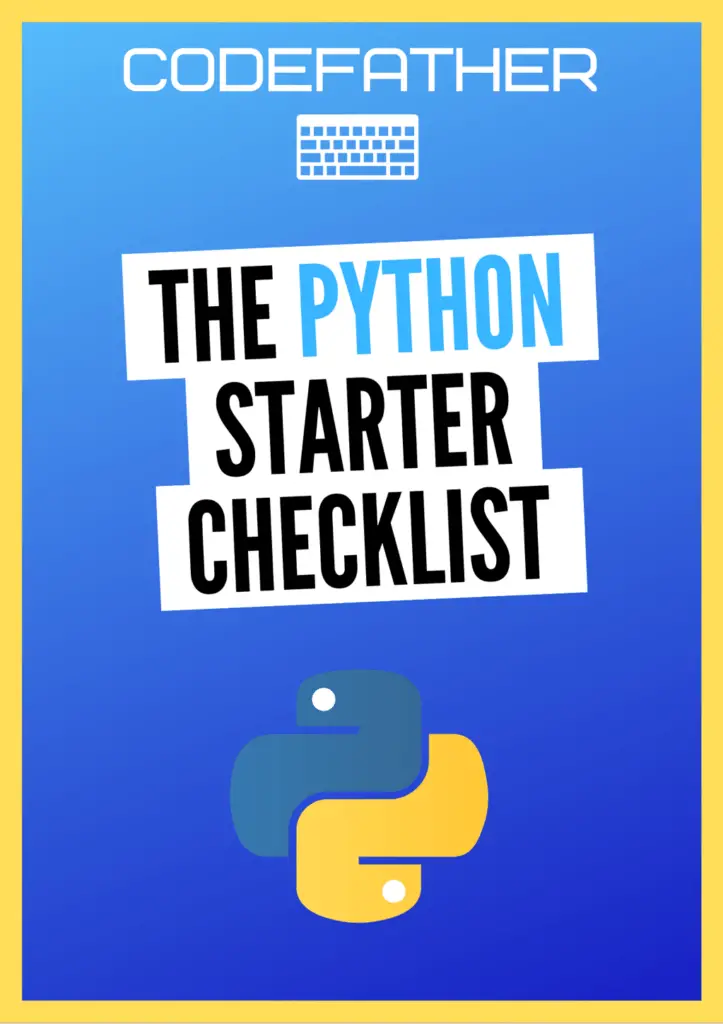 The Python Starter Checklist