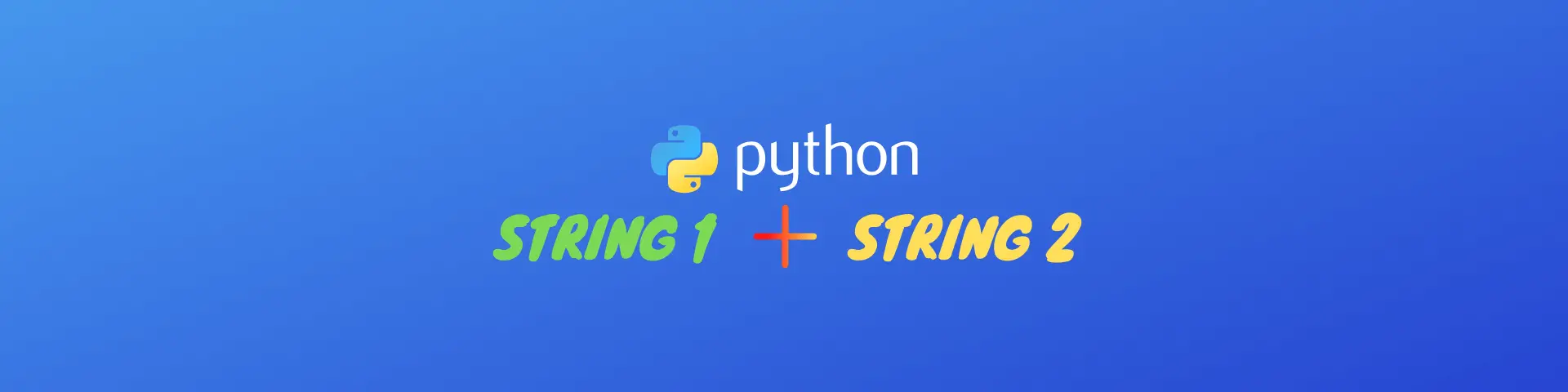 Python Concatenate Strings