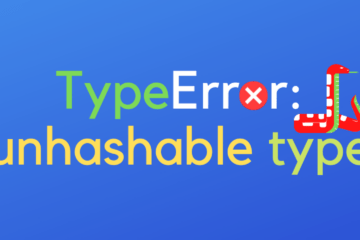 Unhashable Type Python