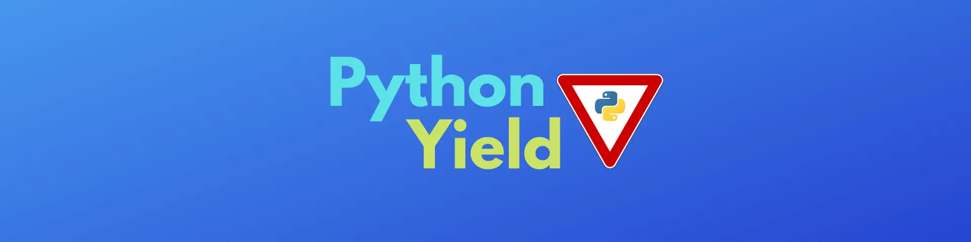 Python Yield
