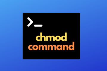 chmod command