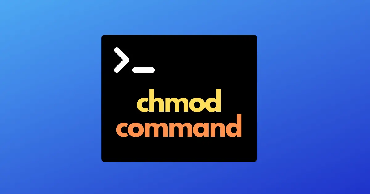 chmod command