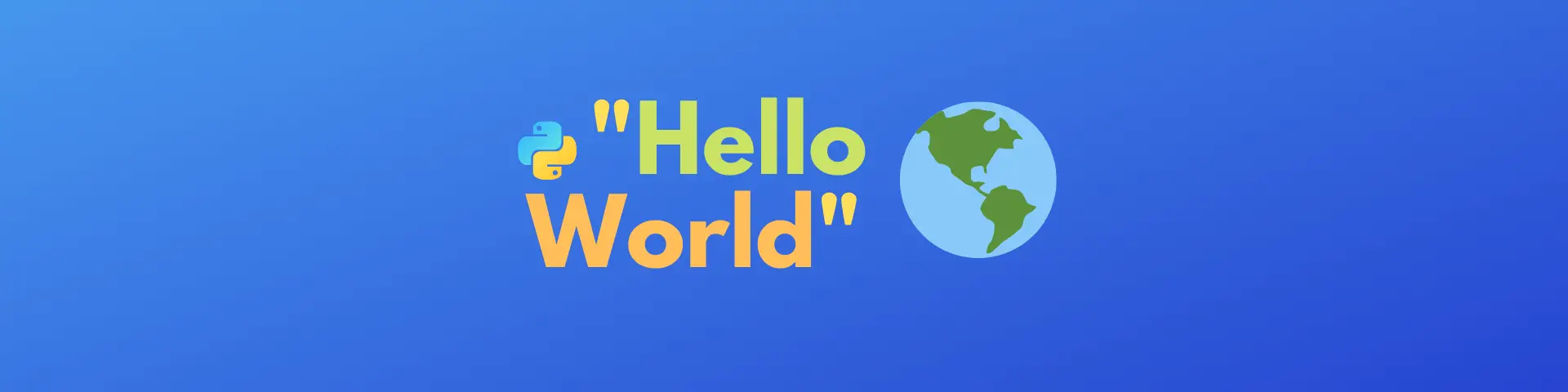 Print Hello World in Python