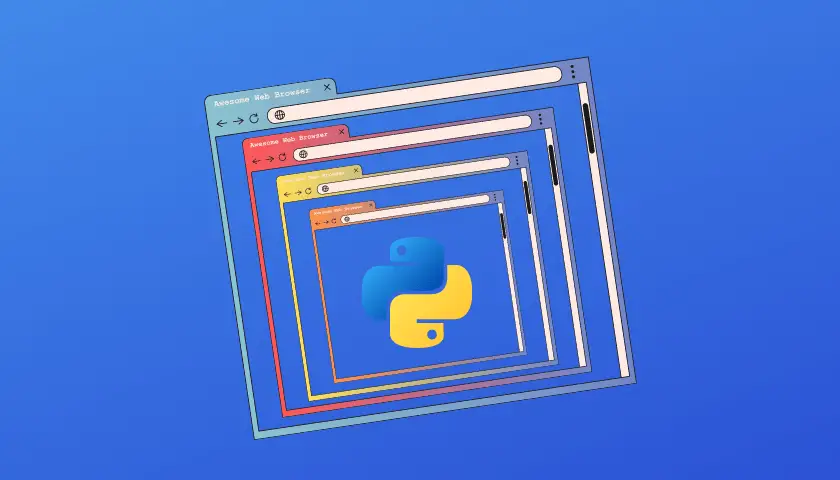 open web browser with Python