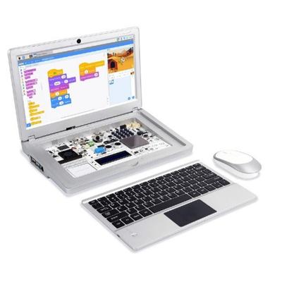 ELECROW Raspberry Pi 4 Kit, Raspberry Pi Laptop, CrowPi2 Programming Learning Kit for Kids Adult