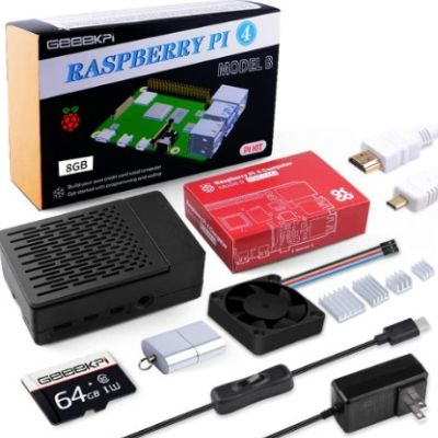 Kits, Expansions, and Projects Based on the Raspberry Pi 4 B 8GB
