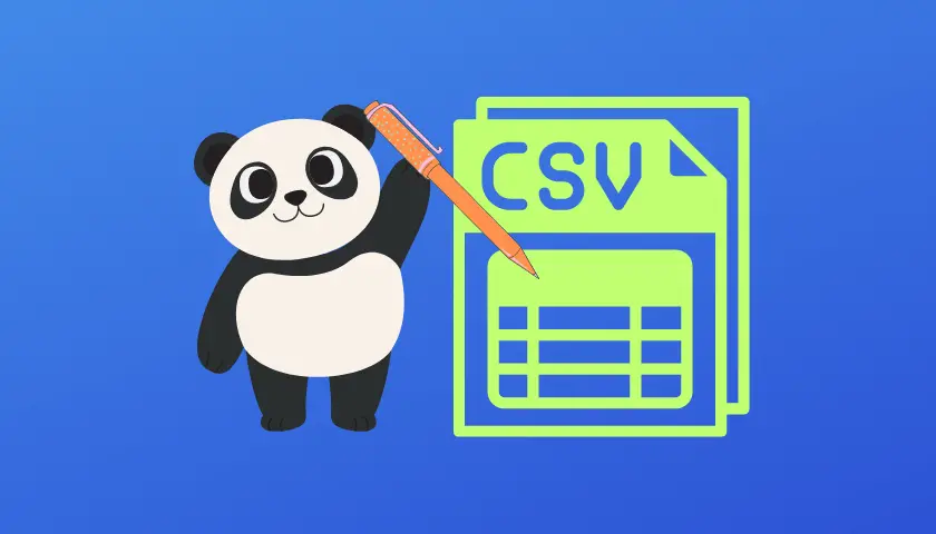 Write CSV file with Pandas