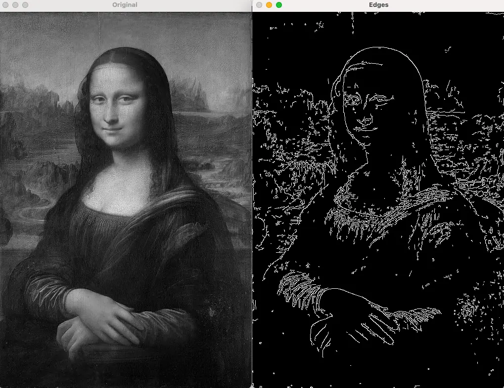 Image edge detection with OpenCV and Python
