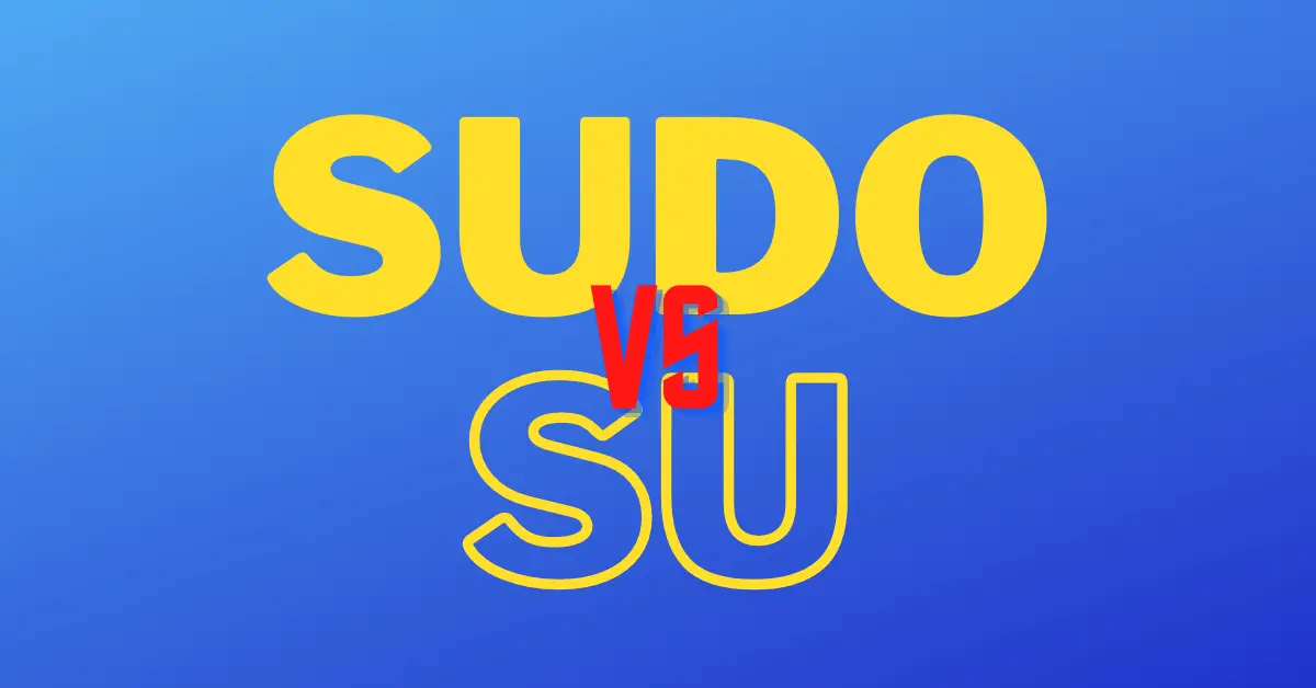 What is the difference between the sudo and su commands in Linux?